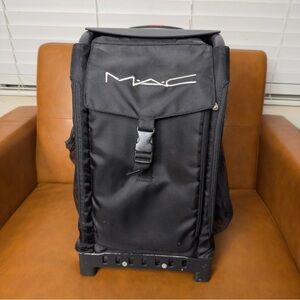MAC Black Quilted Backpack